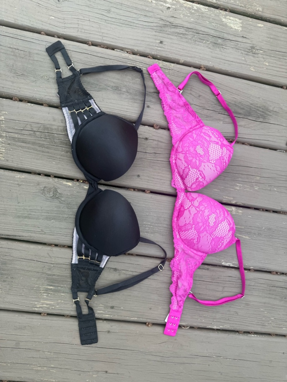 Victoria Secret Women's Push-Up Bras selling both together